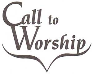 Call to Worship Journal