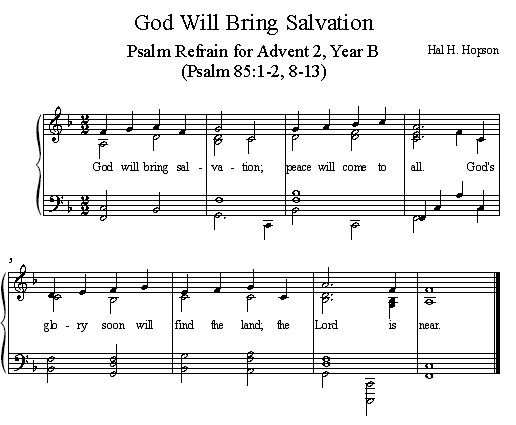 Psalm Refrain for Advent
